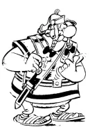 Asterix en obelix kleurplaat 11
